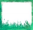 grunge floral frame