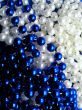 White and Blue beads