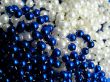 White and Blue beads