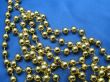 Christmas golden beads