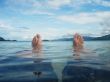 relaxing in the beach