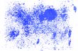 blue background