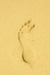 footprint in the sand