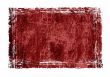 red grunge frame with space for text