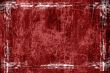 red grunge frame with space for text