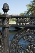 Wrought-iron fence