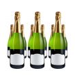 Champagne bottles