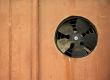 grunge background with fan