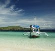 boat in a tropical waters