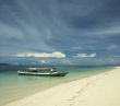 boat in a tropical waters