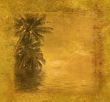 grunge tropical frame