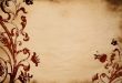 floral grunge background