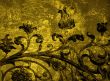 grunge floral background