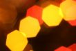 christmas blured lights