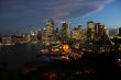 circular quay at night
