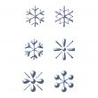 3D Snow Flakes
