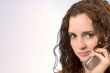 Talking on mobile phone