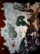 abstract grunge background - rusty pole