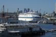 big boat in harbour