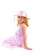 little girl in pink dress