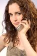 Talking on cell phone