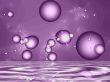 Purple bubbles