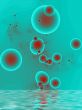 Blue bubbles