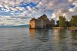 Fortress-museum shined by the sun.