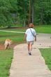 Woman and Dog