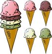 Ice cream cones