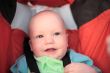 Baby sitting in stroller. Close-up #3