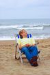 young man on sea beach in longue #2