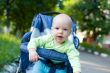 Baby in sitting stroller #11