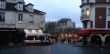 Winter evening on Parisian Monmartre