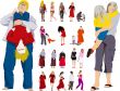 Woman, child, girl