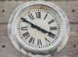 face of ancient clock