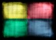 4 color riveted grunge background