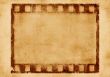 grunge film frame