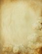 grunge floral background with space for text or image