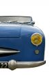 Vintage blue car