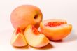 Slices of peach