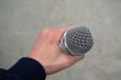 mic in my hand
