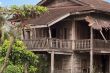 old and disused wooden house