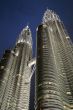 Petronas towers at dusk
