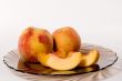 Slices of peach
