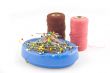 sewing material (focus on pins)