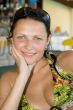 beautiful young girl smiling