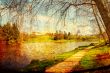 old-fashioned landscape
