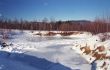 Frozen Lake Landscape