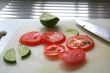 Sliced tomatoes